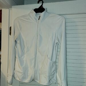 Danskin Women's White Workout/Ski Jacket